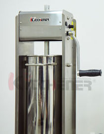 Stuffer commercial de saucisse de remplisseur de la saucisse 3L, machine à deux vitesses de fabricant de la viande 7LB